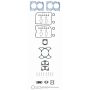 FEL PRO GASKETS HS 26167 PT-3 PermaTorque Engine Cylinder Head Gasket Set