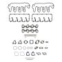 FEL PRO GASKETS HSU 26269-2 Engine Cylinder Head Gasket Set Head Gasket Sold Separately