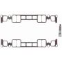 FEL PRO GASKETS MS 90131-2 Engine Intake Manifold Gasket Set