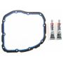 FEL PRO GASKETS OS 30759 Engine Oil Pan Gasket Set High-temperature Rubber-coated fiber w/sealing bead
