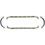 FEL PRO GASKETS OS 6566 C-2 Engine Oil Pan Gasket Set Blue Stripe cork-rubber