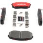MAGMA BRAKE MSD1258M MAGMA Severe Duty MSD1258M Semi-Metallic Brake Pads