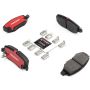 MAGMA BRAKE MSD1274M MAGMA Severe Duty MSD1274M Semi-Metallic Brake Pads