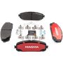 MAGMA BRAKE MSD1843M MAGMA Severe Duty MSD1843M Semi-Metallic Brake Pads