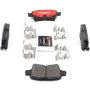 MAGMA BRAKE MSD1857M MAGMA Severe Duty MSD1857M Semi-Metallic Brake Pads