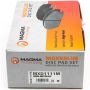 MAGMA BRAKE MXD1111M MAGMA MaxValue MXD1111M Semi-Metallic Brake Pads
