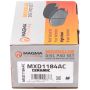 MAGMA BRAKE MXD1184AC MAGMA MaxValue MXD1184AC Ceramic Brake Pads