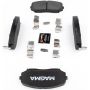 MAGMA BRAKE PMD1258C MAGMA Premium PMD1258C Ceramic Brake Pads