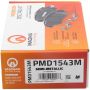 MAGMA BRAKE PMD1543M MAGMA Premium PMD1543M Semi-Metallic Brake Pads