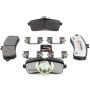 MAGMA BRAKE PSD1669M MAGMA Pro-Series PSD1669M Semi-Metallic Brake Pads