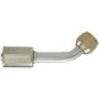 Four Seasons 10508 45 Degree Female Flare, Aluminum, Standard Diameter Beadlock, A/C Fitting