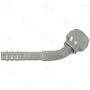 Four Seasons 12106 45 Degree Female O-Ring, Aluminum, Standard Diameter Barb and Clamp, A/C Fitting