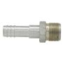 Four Seasons 13812 Straight Male Insert O-Ring, Aluminum, Standard Diameter Barb and Clamp