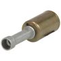 Four Seasons 14261 Braze-On Hose Connector (outer), Aluminum, Std Diameter Beadlock A/C Fitting