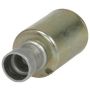 Four Seasons 14262 Braze-On Hose Connector (outer), Aluminum, Std Diameter Beadlock A/C Fitting