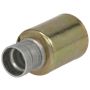 Four Seasons 14263 Braze-On Hose Connector (outer), Aluminum, Std Diameter Beadlock A/C Fitting