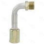 Four Seasons 15830 90 Degree Male Insert O-Ring, Aluminum, Standard Diameter Beadlock, A/C Fitting