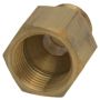 Four Seasons 16660 Male Flare to Metric Male Insert O-Ring, Brass, Adapter, A/C Fitting