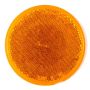 GROTE LIGHTING 40053 Round Stick-On Reflector, Amber