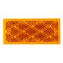 GROTE LIGHTING 40303 Stick-On Rectangular Reflectors, Amber