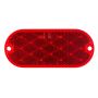 GROTE LIGHTING 41042 Oval Reflector, Red