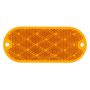 GROTE LIGHTING 41043 Oval Reflector, Amber