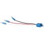 GROTE LIGHTING 66825 Stop Tail Turn Three-Wire Plug-In Pigtails for Female Pin Lights, 8