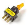 GROTE LIGHTING 82-1910 Toggle Switch - Illuminated - Duckbill, Yellow