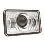 GROTE LIGHTING 94421-5 LED Sealed Beam Headlights, 4x6, Low Beam, 9-30V