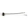GROTE LIGHTING PGT6710NPG Two-Wire 90° Pigtail for Female Pin Lights, 6
