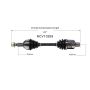 GSP NCV10269 Chevrolet, Pontiac (AWD/FWD) CV Axle Assembly  - Front Right