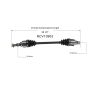 GSP NCV10903 Buick, Chevrolet, Oldsmobile, Pontiac... CV Axle Assembly  - Rear