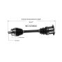 GSP NCV23602 Audi (4.2) CV Axle Assembly  - Front Right