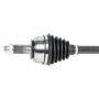 GSP NCV36045 88-91 Honda CRX CV Axle Assembly  - Front Left