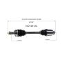 GSP NCV36122 Acura, Honda (Coupe/Sedan - 2.4) CV Axle Assembly  - Front Right