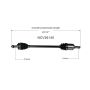 GSP NCV36140 02-06 Honda CR-V CV Axle Assembly  - Rear Left
