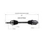 GSP NCV37502 Hyundai CV Axle Assembly  - Front Right