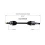 GSP NCV49506 04-08 Mini Cooper CV Axle Assembly  - Front Left
