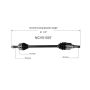 GSP NCV51007 04-11 Mitsubishi Endeavor (AWD) CV Axle Assembly  - Rear Left