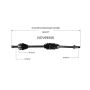 GSP NCV69506 Toyota (2.2) CV Axle Assembly  - Front Right