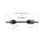 GSP NCV69577 Toyota (2.4) CV Axle Assembly  - Front Left