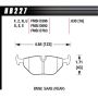 Hawk Performance HB227U.630 DTC-70 Disc Brake Pad