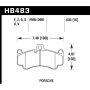 Hawk Performance HB483U.635 DTC-70 Disc Brake Pad