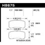 Hawk Performance HB675Y.602 LTS Disc Brake Pad