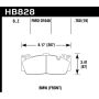 Hawk Performance HB828U.760 DTC-70 Disc Brake Pad