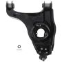 TRW JTC2336 PREMIUM CHASSIS - SUSPENSION CONTROL ARM AND BALL JOINT ASSEMBLY - JTC2336