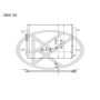 KOYORAD CD821138 Koyorad A/C Condenser CD821138