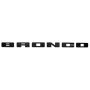 Ford Racing M-1447-BLMB 2021-2025 Bronco Grille Lettering Overlay Kit-Black
