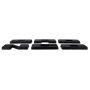 Ford Racing M-1447-BLMB 2021-2025 Bronco Grille Lettering Overlay Kit-Black