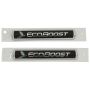 Ford Racing M-1447-EBBLK EcoBoost Emblems/Badges-Black And Silver-Pair